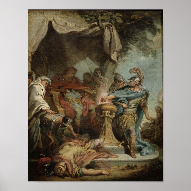Póster Mucius Scaevola antes de Porsenna (Frente)