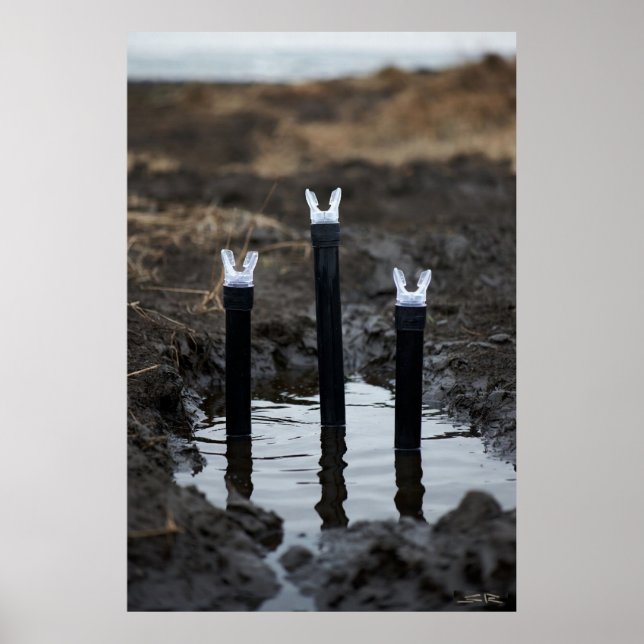 Póster Mud Diving matte poster (Frente)