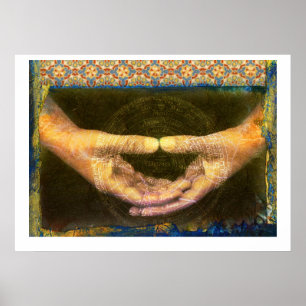 Póster Mudra alquímico