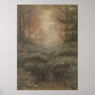 Póster Muebles adornados por John Everett Millais