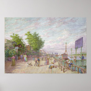 Póster Muelle del Point du Jour, Boulogne Billancourt, 18