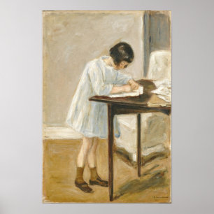 Póster Muere el beim Schreiben de Enkelin
