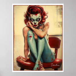 Póster Muerta, Soñadora y Peligrosamente Encantadora: Dar