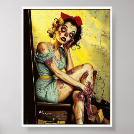Póster Muerta, Soñadora y Peligrosamente Encantadora: Mar