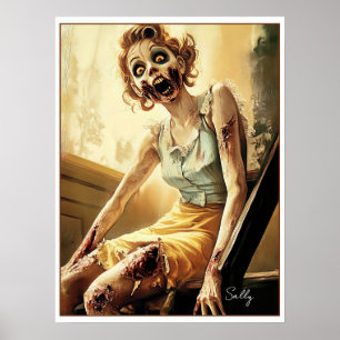 Póster Muerta, Soñadora y Peligrosamente Encantadora: Sal