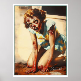 Póster Muerta, Soñadora y Peligrosamente Encantadora: Sus