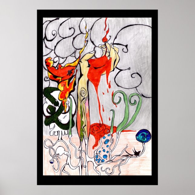 Póster Muerte (Frente)