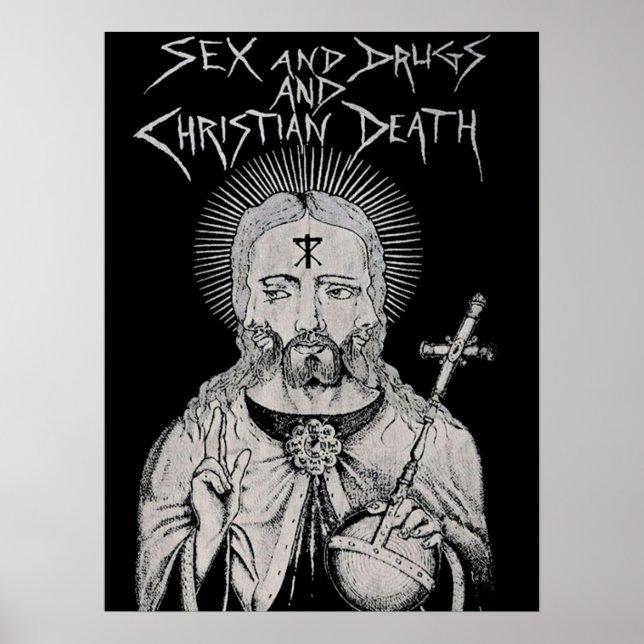 Póster Muerte cristiana (Frente)