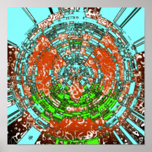 Póster Muerte de Atlantis - patrones pareidolia
