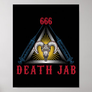 Póster Muerte de Halloween Jab Mad Scientific Scientimalv