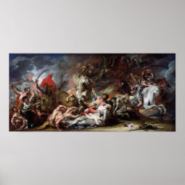 Póster Muerte en un caballo pálido