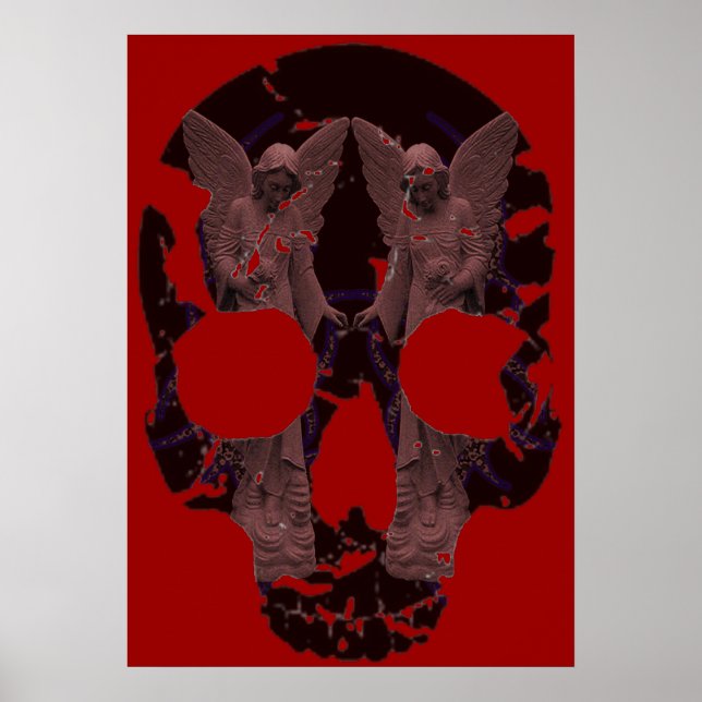 Póster muerte hermosa (Frente)