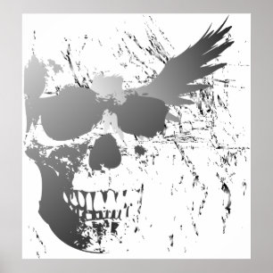 Póster muerte por encima de