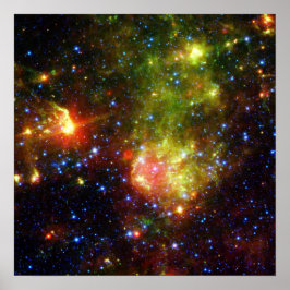 Póster Muerte turbia de la estrella masiva de la NASA