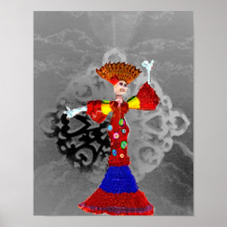 Póster Muerto bailando