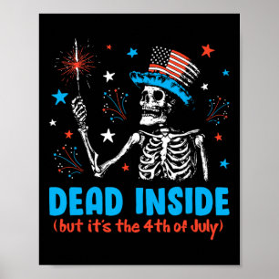 Póster Muerto Dentro Pero Es El 4 De Julio Índice De Esqu