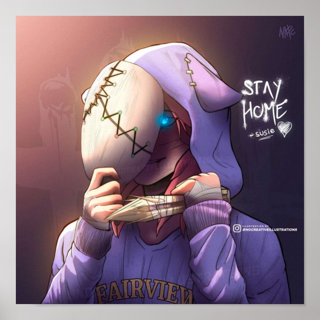 Póster Muerto por Daylight Suzie (Frente)