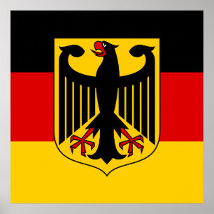 Póster Muestra tus colores - Alemania