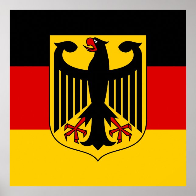 Póster Muestra tus colores - Alemania (Frente)
