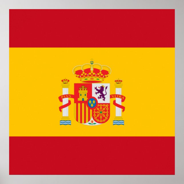 Póster Muestra tus colores - España (Frente)
