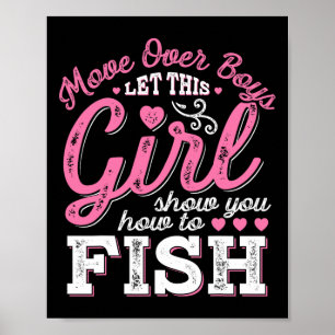 Póster Muévase Los Niños Dejen Que Este Chica Les Muestre