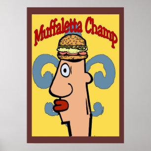 Póster Muffaletta Champ 1