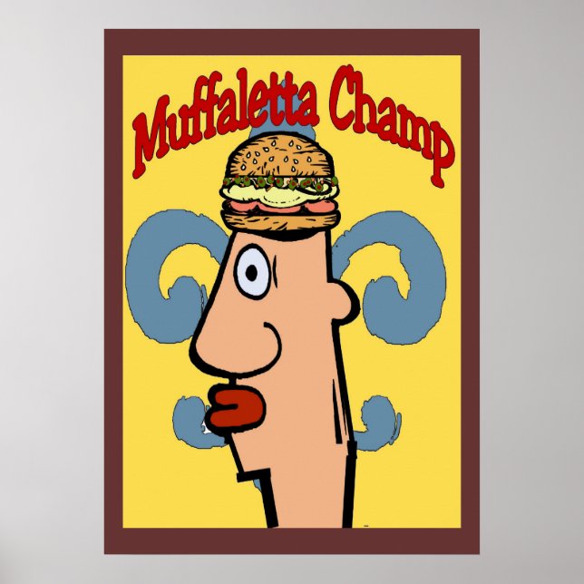 Póster Muffaletta Champ 1 (Frente)