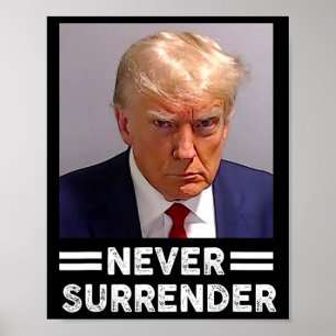 Póster Mug Shot nunca renunció al voto de Trump 2024