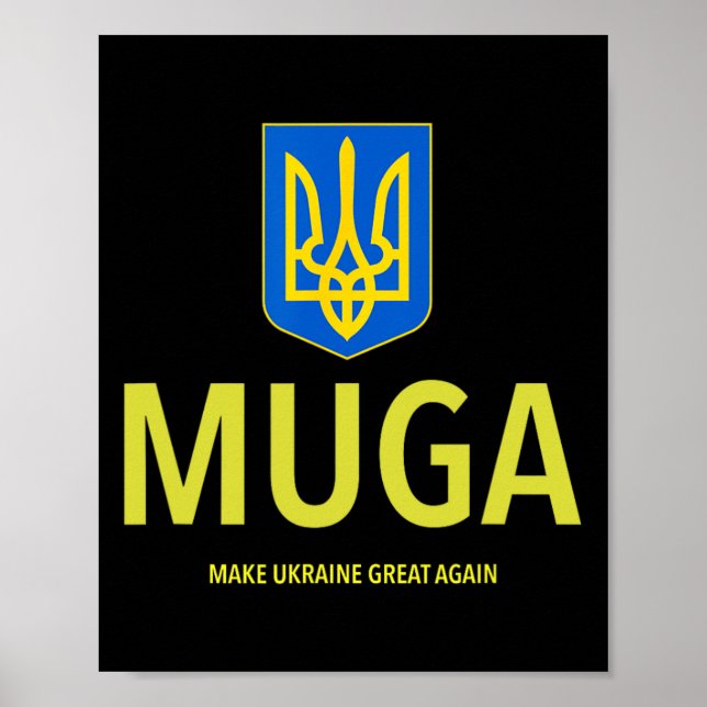 Póster Muga Make Ukraine Great Again  (Frente)