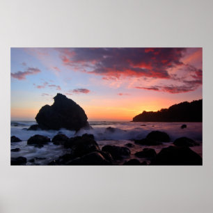 Póster Muir Beach Sunset