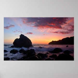 Póster Muir Beach Sunset