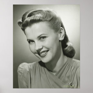 Póster Mujer 2 sonrientes