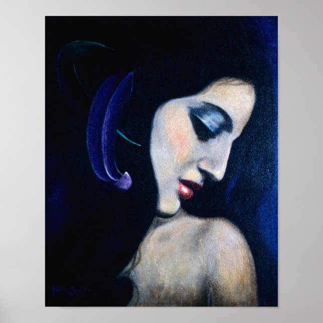 Póster Mujer águila rota (Frente)