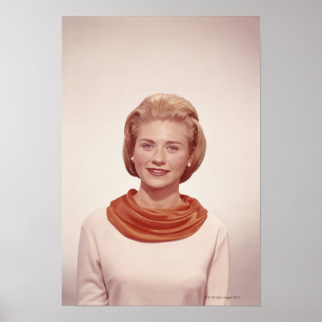 Póster Mujer Con Cubierta (Frente)