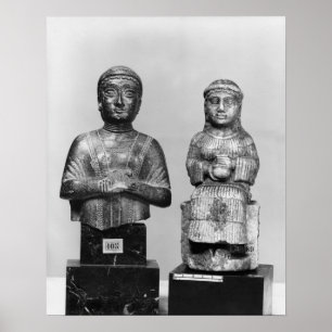 Póster Mujer con el chal