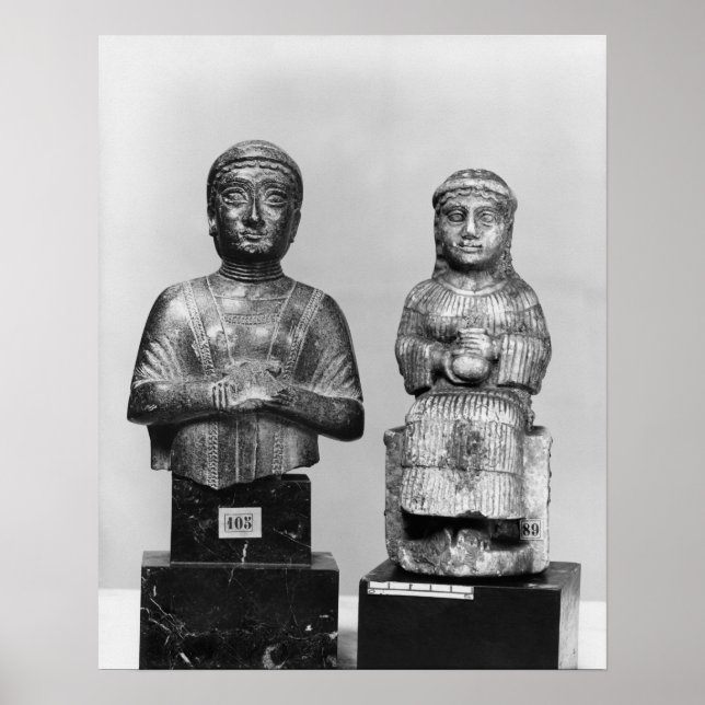 Póster Mujer con el chal (Frente)