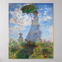 Mujer con una sombrilla | Monet |