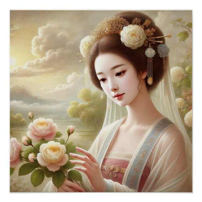 Póster Mujer de China (Anverso)