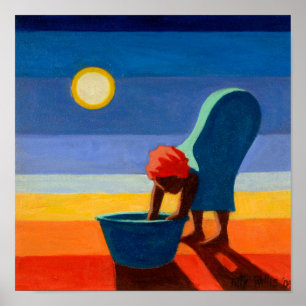 Póster Mujer de doblez 2005