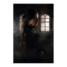 Mujer de encaje gótico Cámara nebulosa de Misty St