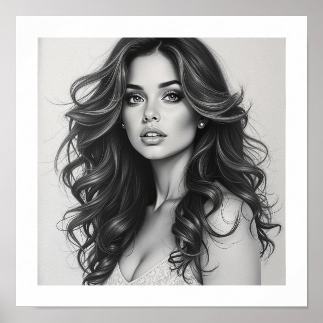 Póster Mujer de Miss (Frente)