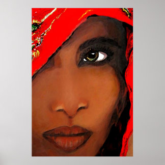 Póster Mujer de Sri Lanka