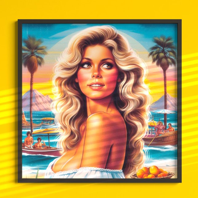 Póster Mujer de verano de los 80 (Subido por el creador)