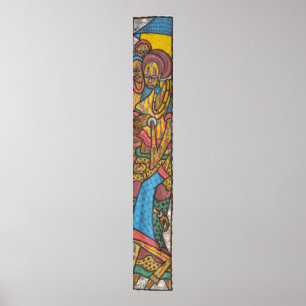 Póster Mujer del mercado