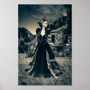 Póster mujer demón