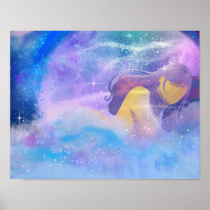 Póster Mujer durmiendo