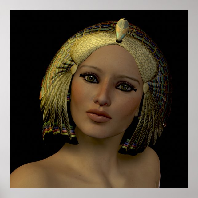 Póster Mujer egipcia 01 Imprimir (Frente)