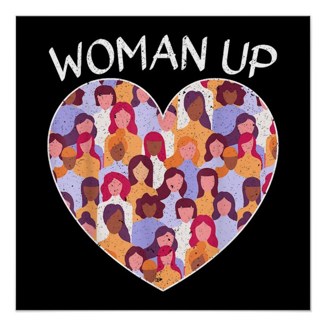 Póster Mujer: El Feminismo Feminista El Género De Empoder (Anverso)