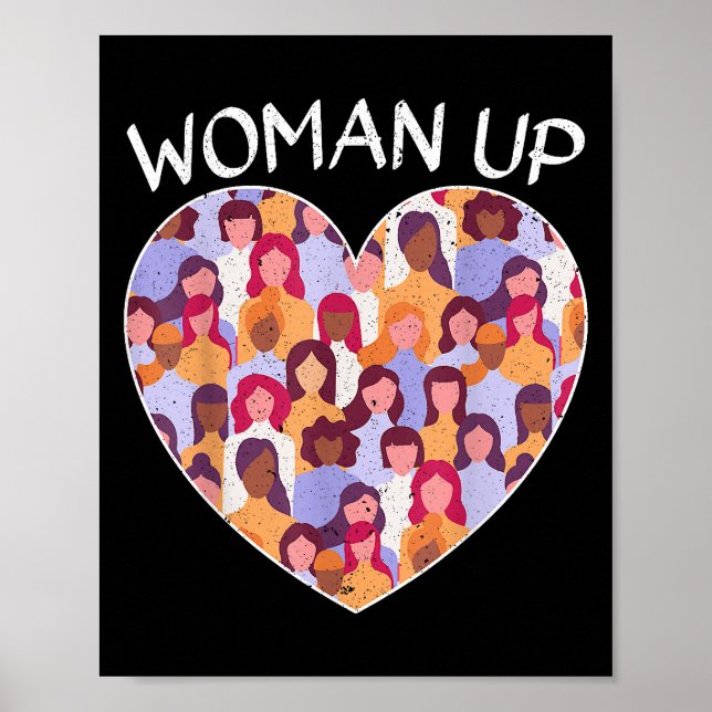 Póster Mujer: El Feminismo Feminista El Género De Empoder (Frente)