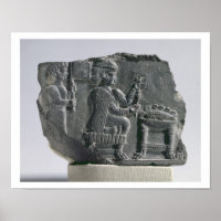 Mujer elamita hilando, Periodo Neoemlamita, c.700-